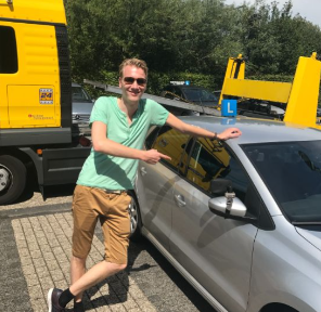 Geslaagd: Jelle